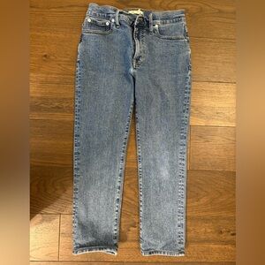 Madewell Petite Mid-Rise Perfect Vintage Straight Jeans